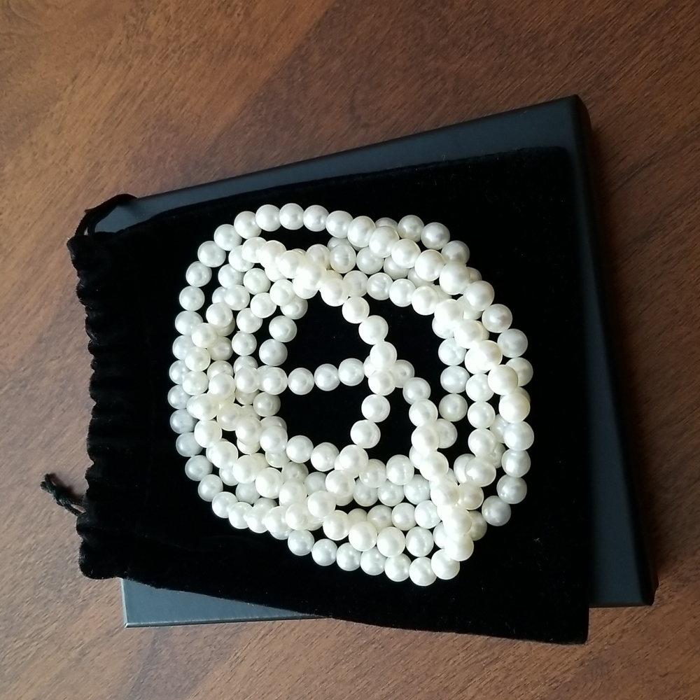 Opera Length Pearl Necklace